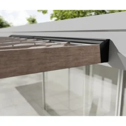 Helsinki Pergola 3 X 6.6 m Pergola in Legno di Cedro-Canopia Outlet