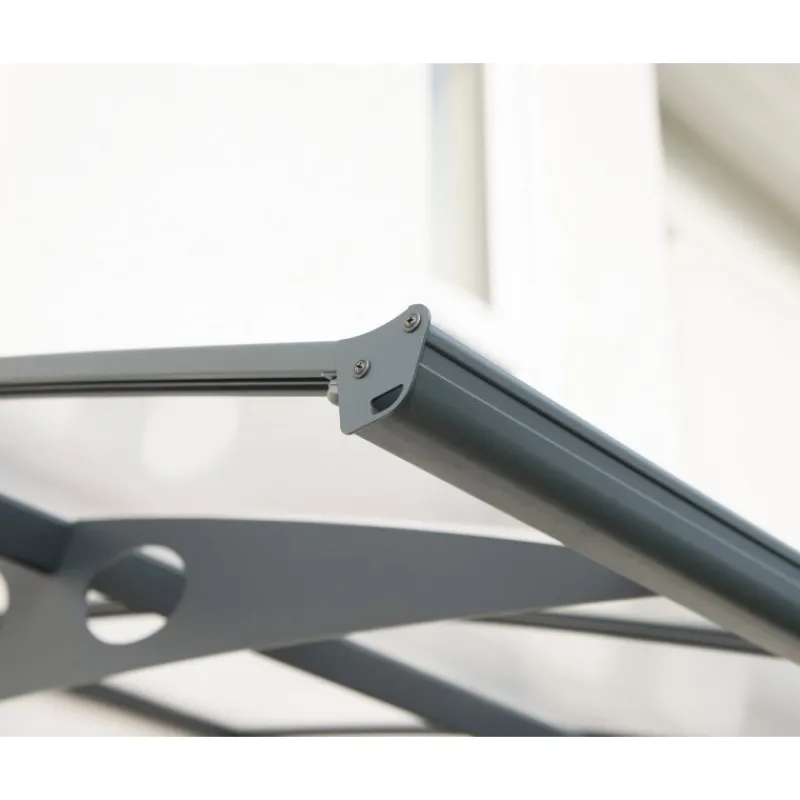 Herald Pensilina Da Esterno 670X140 cm Trasparente-Canopia Online