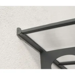 Herald Pensilina Da Esterno 892X140 cm Trasparente-Canopia