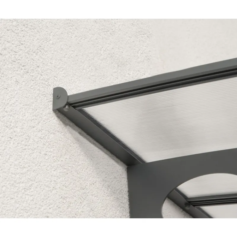 Herald Pensilina Da Esterno 892X140 cm Trasparente-Canopia