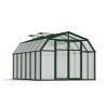 Hobby Gardener Doppio Strato Serra Da Giardino in Policarbonato 391X266X208 cm Verde-Canopia