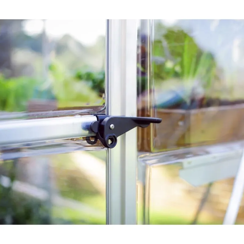 Hybrid Serra Da Giardino in Policarbonato 426X185X208 cm Argento-Canopia