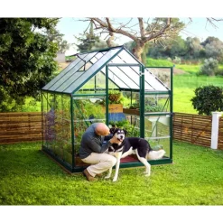 Hybrid Serra Da Giardino in Policarbonato 247X185X208 cm Verde-Canopia Online