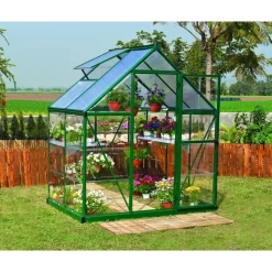 Hybrid Serra Da Giardino in Policarbonato 126X185X208 cm Verde-Canopia