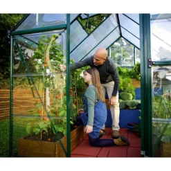 Hybrid Serra Da Giardino in Policarbonato 186X185X208 cm Verde-Canopia Best