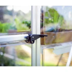 Hybrid Serra Da Giardino in Policarbonato 247X185X208 cm Argento-Canopia Discount