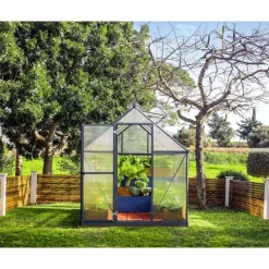 Hybrid Serra Da Giardino in Policarbonato 426X185X208 cm Verde-Canopia Sale