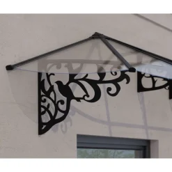 Lily Pensilina Da Esterno 267X88X70 cm Trasparente-Canopia Outlet