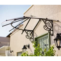 Lily Pensilina Da Esterno 175X125X80 cm Trasparente-Canopia Online