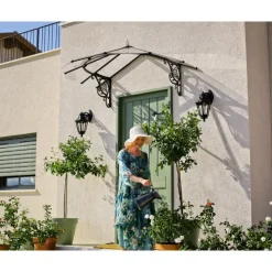 Lily Pensilina Da Esterno 175X125X80 cm Trasparente-Canopia Online