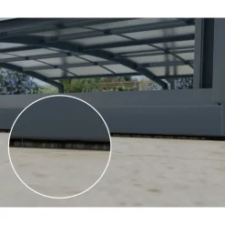 Majorca CoPertura Telescopica de Policarbonato & Alluminio Per Piscina 8X4 m-Canopia Hot