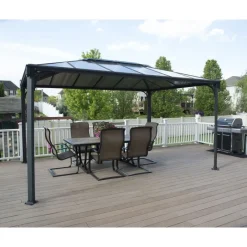 Martinique Gazebo in Alluminio 3X4.3 m-Canopia Online