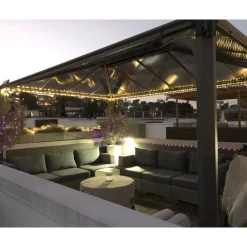 Martinique Gazebo in Alluminio 3X4.3 m-Canopia Online