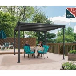 Milano Gazebo in Alluminio 3X3 m-Canopia