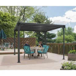 Milano Gazebo in Alluminio 3X3 m-Canopia