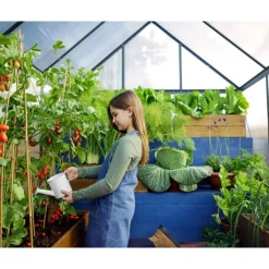 Mythos Doppio Strato Serra Da Giardino in Policarbonato 247X185X208 cm Grigio-Canopia Outlet