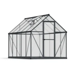 Mythos Doppio Strato Serra Da Giardino in Policarbonato 306X185X208 cm Grigio-Canopia Clearance