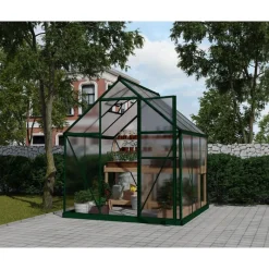 Mythos Doppio Strato Serra Da Giardino in Policarbonato 186X185X208 cm Verde-Canopia New