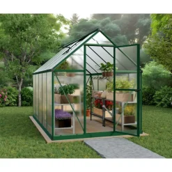 Mythos Doppio Strato Serra Da Giardino in Policarbonato 306X185X208 cm Verde-Canopia Sale