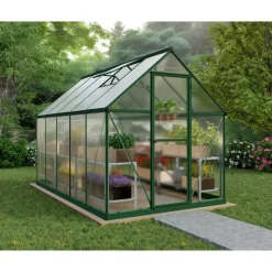 Mythos Doppio Strato Serra Da Giardino in Policarbonato 306X185X208 cm Verde-Canopia Sale