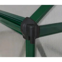 Mythos Doppio Strato Serra Da Giardino in Policarbonato 426X185X208 cm Argento-Canopia Clearance