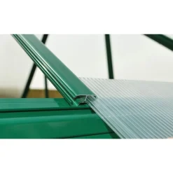 Mythos Doppio Strato Serra Da Giardino in Policarbonato 426X185X208 cm Argento-Canopia Clearance