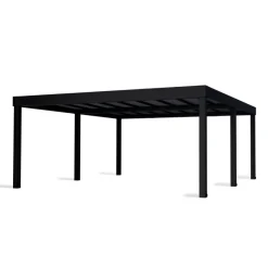 OSLO in Alluminio 6X6 m Nero-Canopia Best