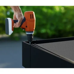 OSLO in Alluminio 6X6 m Nero-Canopia Best