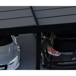 OSLO in Alluminio 6X6 m Nero-Canopia Best