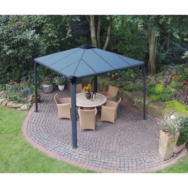 Palermo Gazebo in Alluminio 3X3 m-Canopia