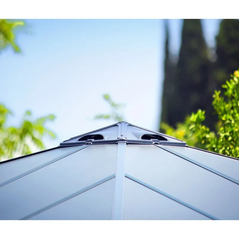 Palermo Gazebo in Alluminio 3X3 m-Canopia