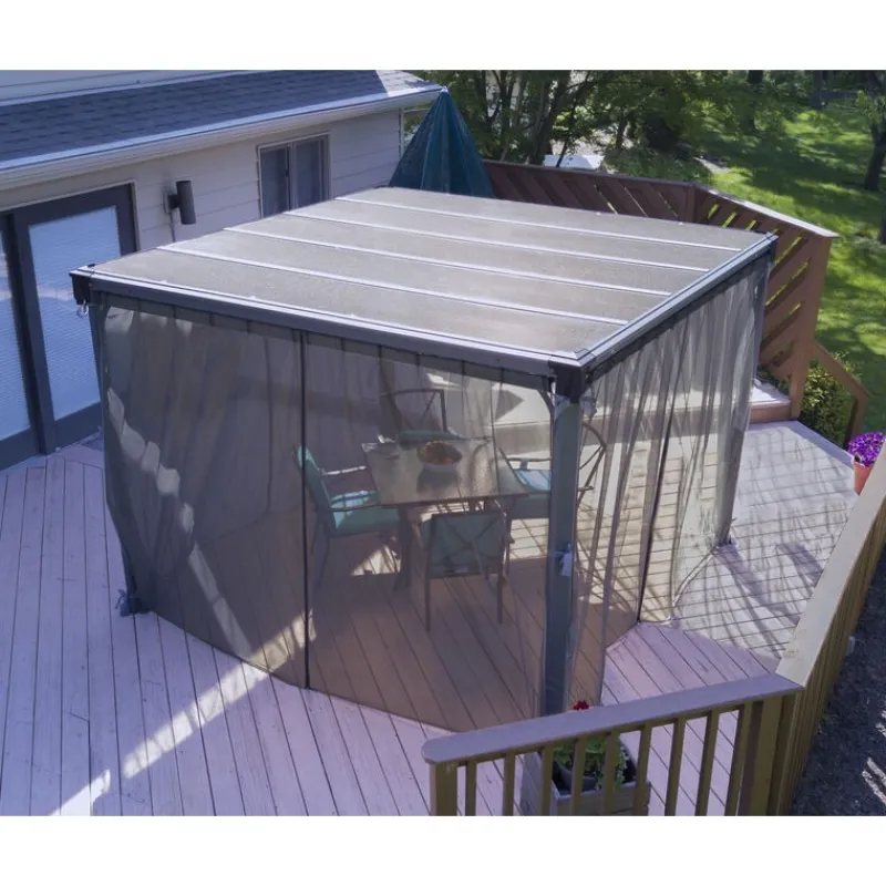 Rete Antizanzare Per Gazebo Palermo E Milano 3.7X2.2 m-Canopia Discount