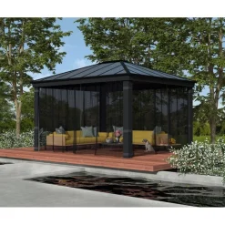 Rete Antizanzare Per Gazebo Dallas 3.6X4.3 m-Canopia New