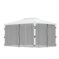 Rete Antizanzare Per Gazebo Martinique 4X2.2 m-Canopia New