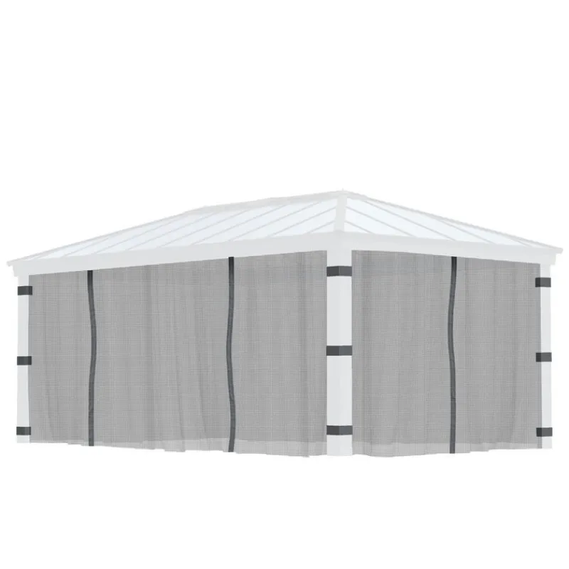 Rete Antizanzare Per Gazebo Dallas 3.6X6 m-Canopia Outlet