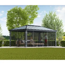 Rete Antizanzare Per Gazebo Dallas 3.6X6 m-Canopia Outlet