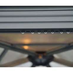 Roma Gazebo Esagonale in Alluminio 3.6X4 m-Canopia Sale