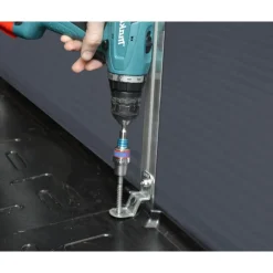 Rubicon Casetta Da Giardino in Policarbonato Ultra Resistente 303X185X217 cm Grigio Scuro-Canopia Outlet