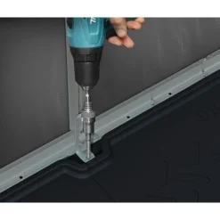 Rubicon Casetta Da Giardino in Policarbonato Ultra Resistente 452X237X235 cm Grigio Scuro-Canopia Hot