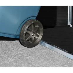 Rubicon Casetta Da Giardino in Policarbonato Ultra Resistente 154X185X217 cm Grigio Scuro-Canopia Hot