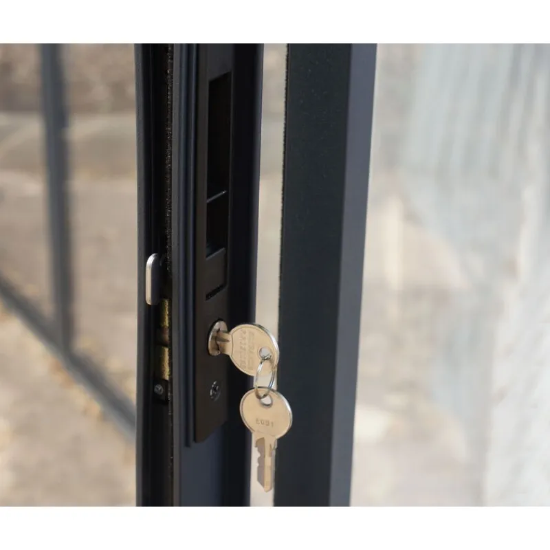 San Remo Pergola Chiusa in Alluminio 3X5.6 m Grigio-Canopia Outlet