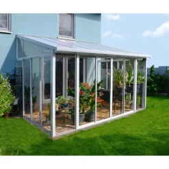 San Remo Pergola Chiusa in Alluminio 3X4.4 m Bianco-Canopia Hot