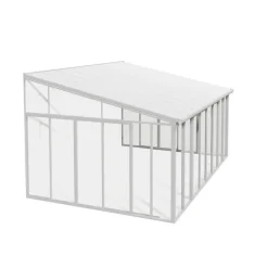 San Remo Pergola Chiusa in Alluminio 4X4.4 m Bianco-Canopia