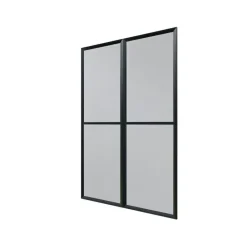 Set Di Porte a Rete Per Garda/Sanremo/Ledro Veranda Grigio-Canopia