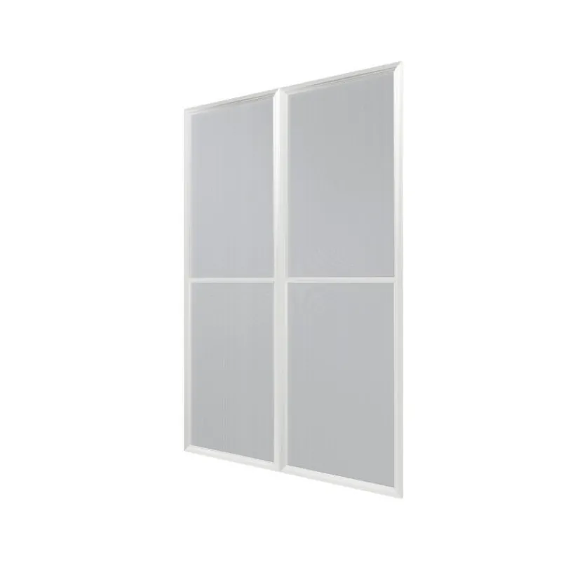 Set Di Porte a Rete Per Sanremo Pergola Chiusa Bianco-Canopia