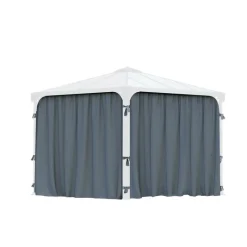 Set Di Tende Per Gazebo Palermo E Milano 3.7X2.2 m-Canopia Hot