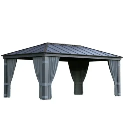 Set Di Tende Per Gazebo Dallas 3.6X6 m-Canopia Hot