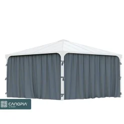 Set Di Tende Per Gazebo Palermo 4X2.2 m-Canopia