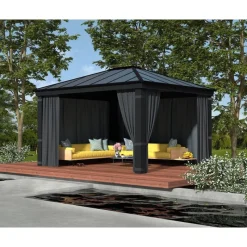 Set Di Tende Per Gazebo Dallas 3.6X4.3 m-Canopia Best