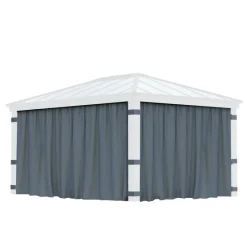 Set Di Tende Per Gazebo Dallas 3.6X5 m-Canopia